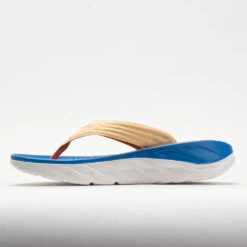 HOKA Ora Recovery Flip Men's Impala/Coastal Sky -Comfort Shoes Store 570603 1