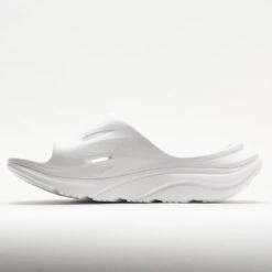 HOKA Ora Recovery Slide 3 Unisex White/White 8 HOKA Ora Recovery Slide 3 Unisex White/White -Comfort Shoes Store 570607 1