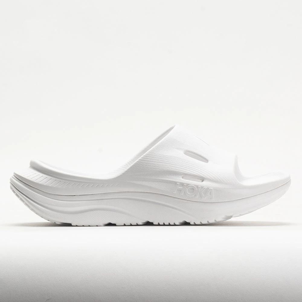 HOKA Ora Recovery Slide 3 Unisex White/White 1 HOKA Ora Recovery Slide 3 Unisex White/White