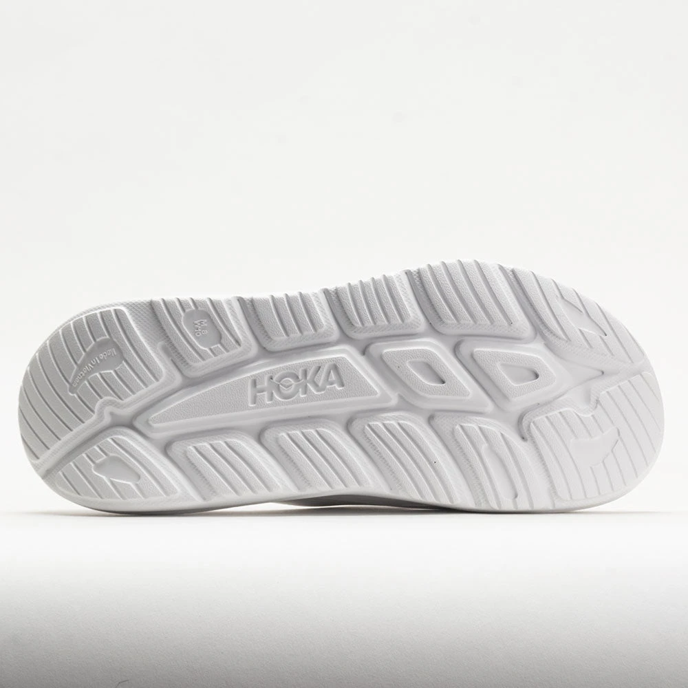 HOKA Ora Recovery Slide 3 Unisex White/White 4 HOKA Ora Recovery Slide 3 Unisex White/White - Image 4