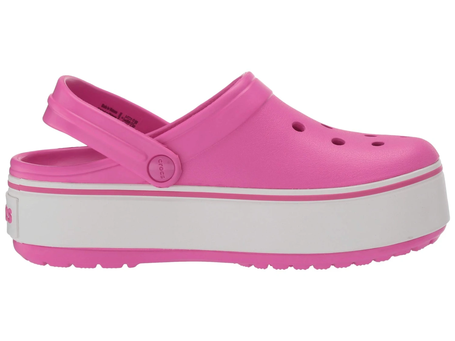 Crocs Kids Crocband™ Platform Clog (Little Kid/Big Kid) 6 Crocs Kids Crocband™ Platform Clog (Little Kid/Big Kid) - Image 6