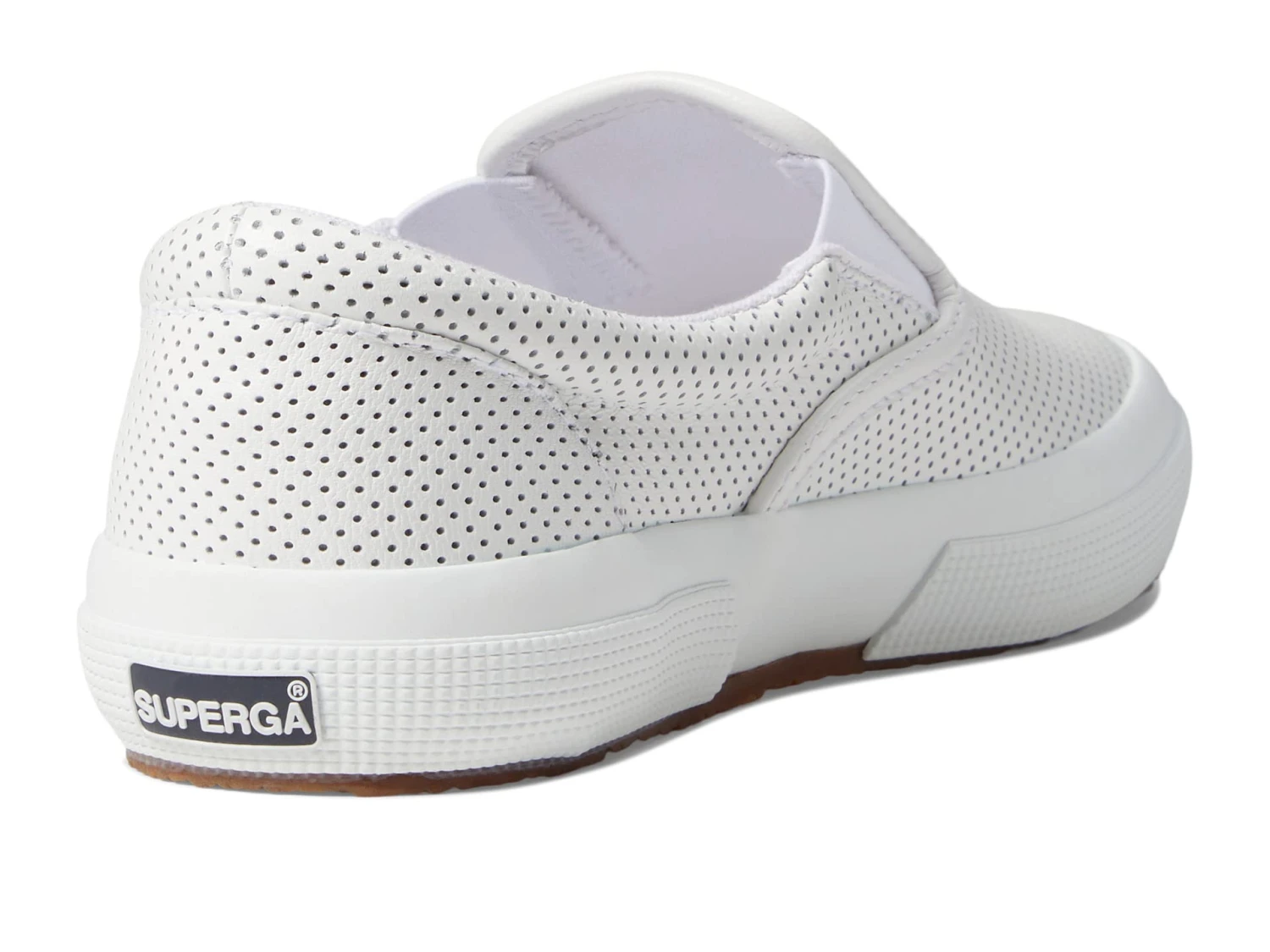 Superga 2707 - Slip-On Perforated Leather 5 Superga 2707 - Slip-On Perforated Leather - Image 5