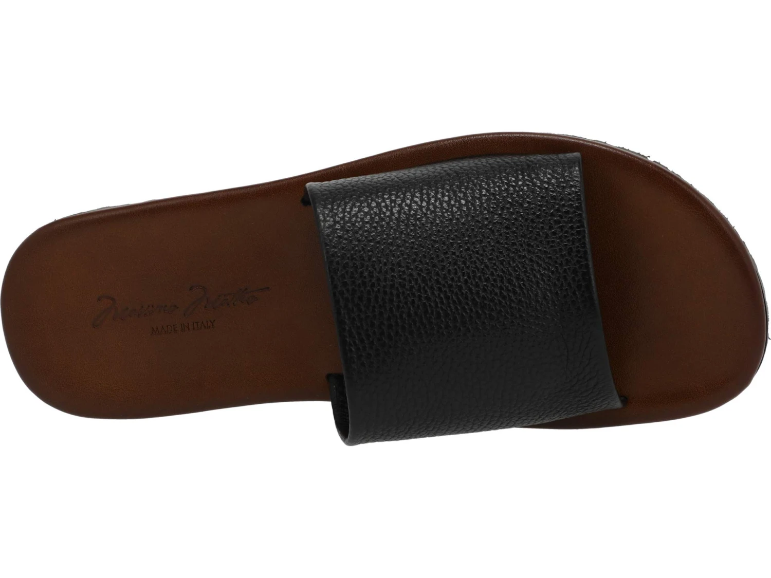 Massimo Matteo Adria Leather Slide 2 Massimo Matteo Adria Leather Slide - Image 2