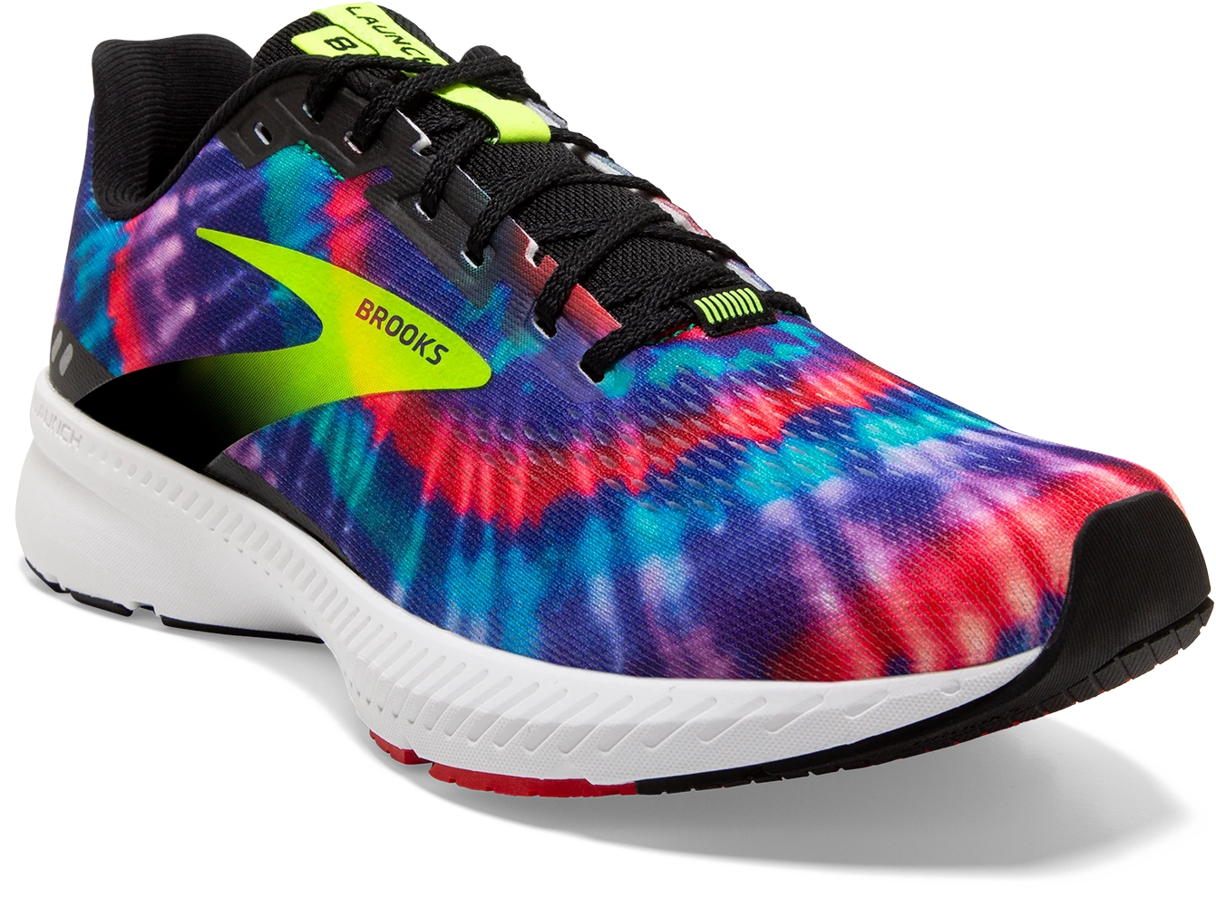 BROOKS Women's Launch 8 (011 - Tie Dye) 3 BROOKS Women's Launch 8 (011 - Tie Dye) - Image 3