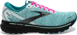 BROOKS Women's Ghost 14 (141 - White/Black/Blue Light)