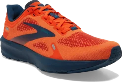BROOKS Men’s Launch 9 (854 - Flame/Titan/Crystal Teal) -Comfort Shoes Store 93F2ACD7 D612 40CA 985E CE80901ABA43