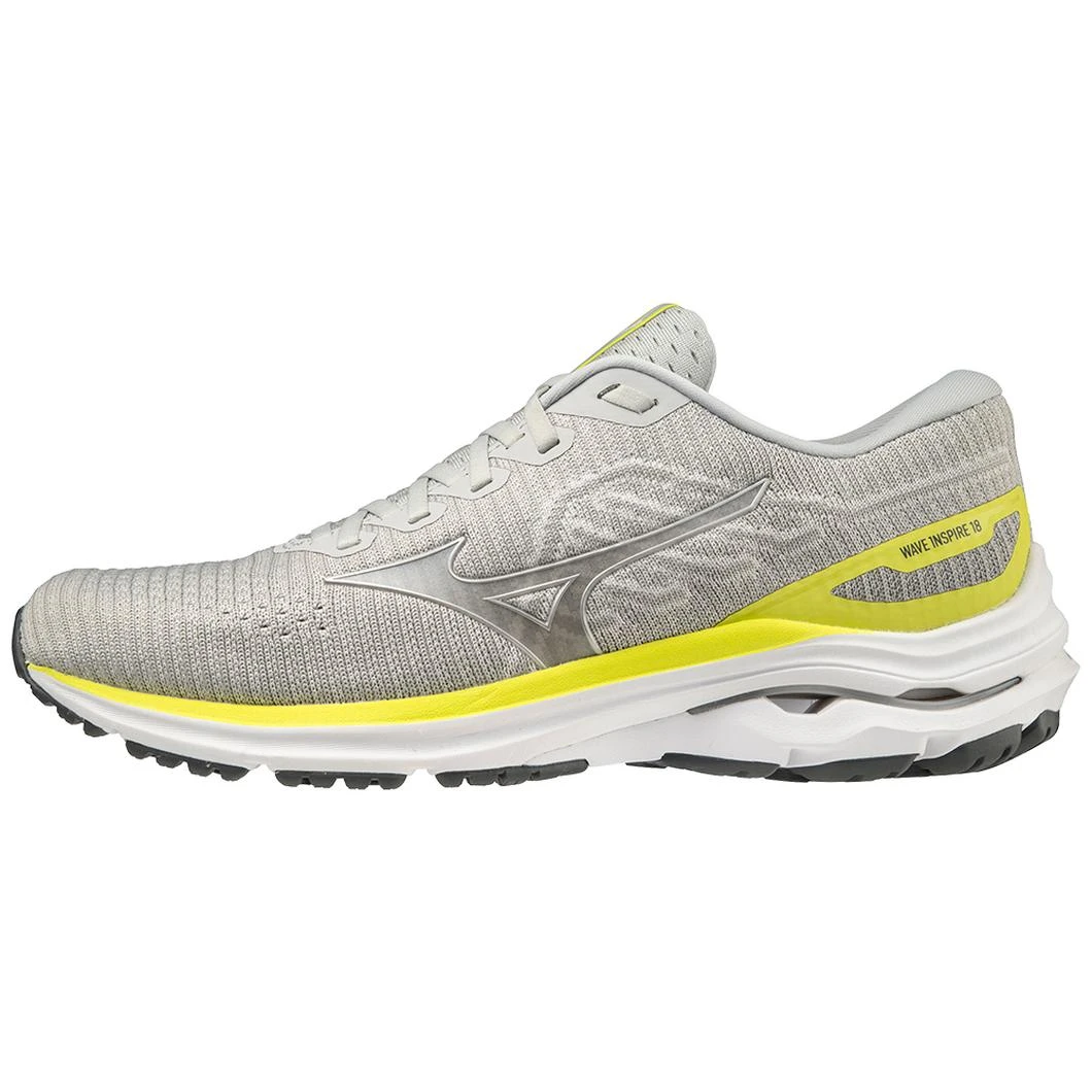 Mizuno Men's Wave Inspire 18 Waveknit (UGUG - Ultimate Grey) 1 Mizuno Men's Wave Inspire 18 Waveknit (UGUG - Ultimate Grey)