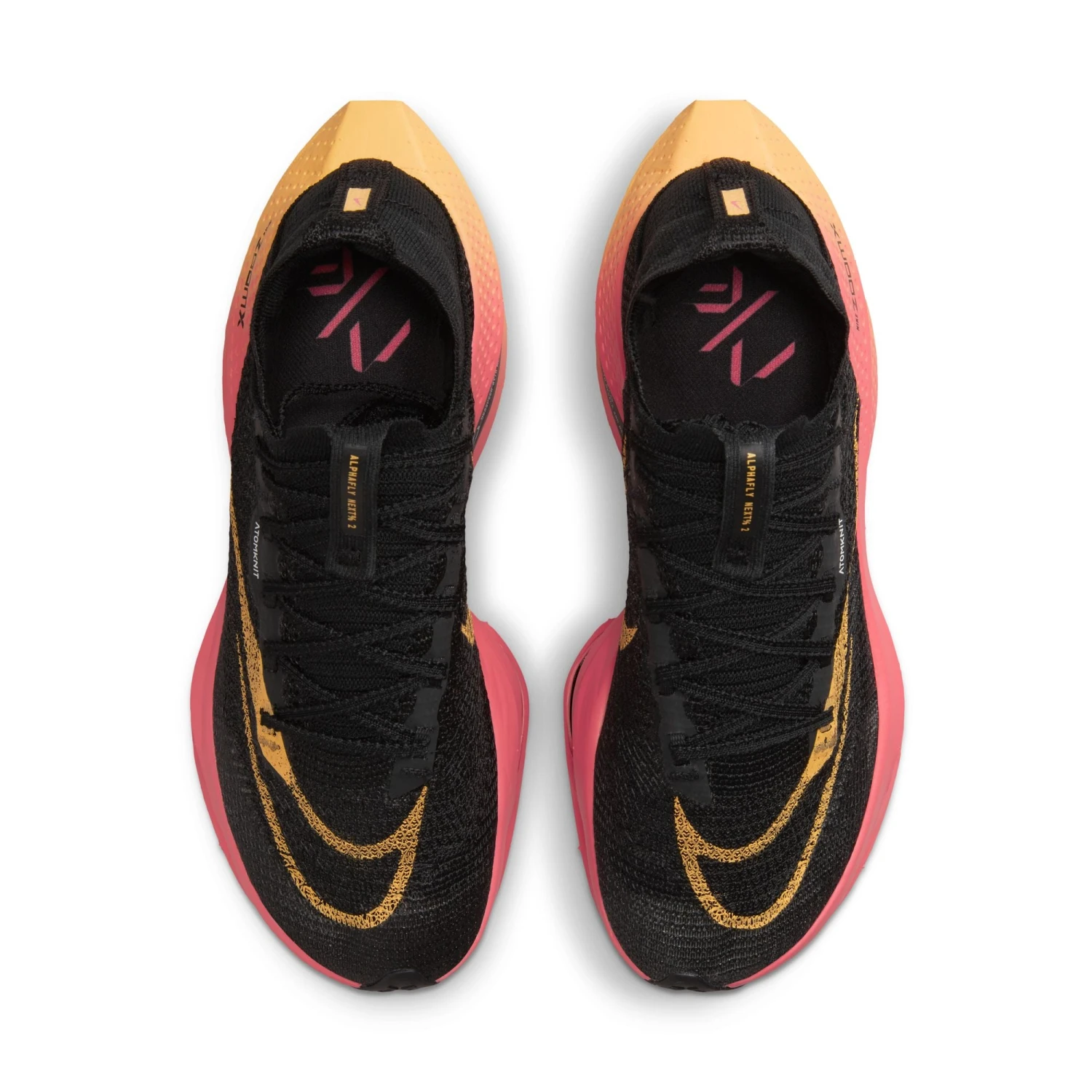 Nike Women's Air Zoom Alphafly NEXT% 2 "Fast Pack" (001 - Black/Sea Coral/White/Topaz Gold) 4 Nike Women's Air Zoom Alphafly NEXT% 2 "Fast Pack" (001 - Black/Sea Coral/White/Topaz Gold) - Image 4