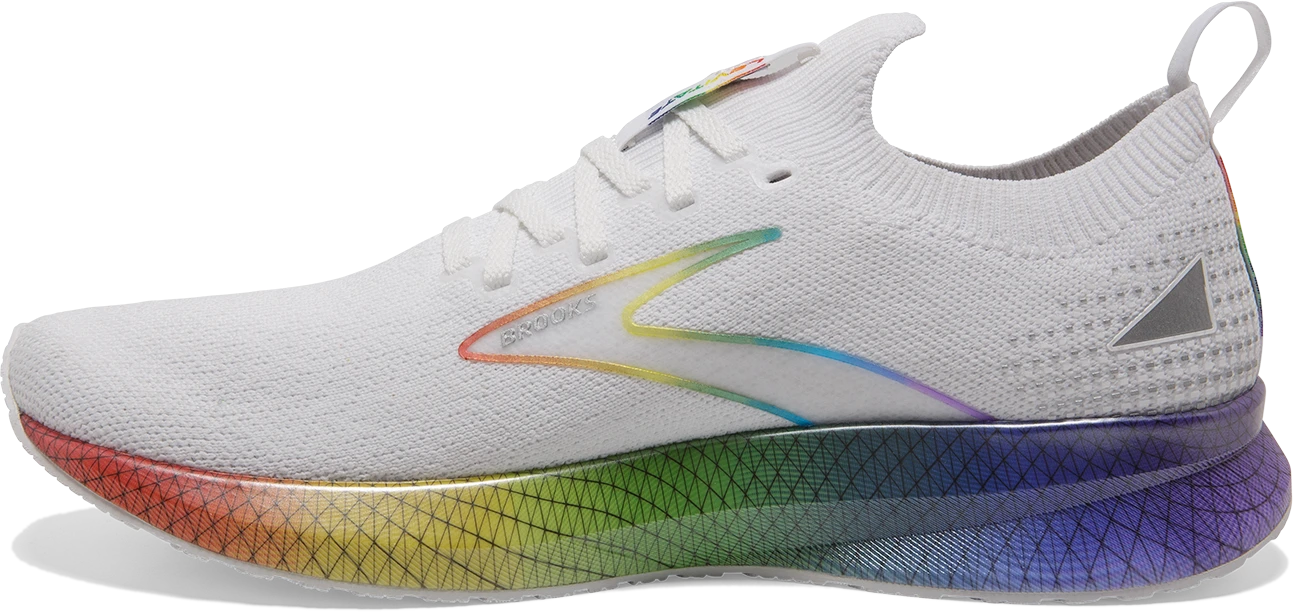 BROOKS Women’s "Love Moves" Levitate Stealthfit 5 (197 - White/Oyster/Multi) 2 BROOKS Women’s "Love Moves" Levitate Stealthfit 5 (197 - White/Oyster/Multi) - Image 2