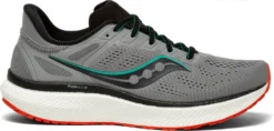 Saucony Men's Hurricane 23 (20 - Alloy/Scarlett)