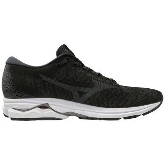 Mizuno Men's Wave Rider WaveKnit 3 (9098 – Black) 1 Mizuno Men's Wave Rider WaveKnit 3 (9098 – Black)