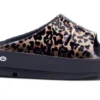OOfos Women’s OOahh Limited Slide Sandal (Leopard)